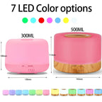 Wifi Smart 500ML Electric Aroma Diffuser Essential Oil Diffuser Air Humidifier Ultrasonic Remote Control Mist Maker Home