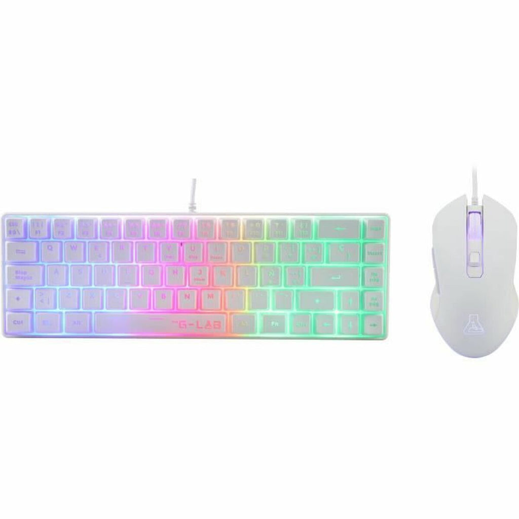 Keyboard and Mouse The G-Lab COMBO-HYDRO White-0