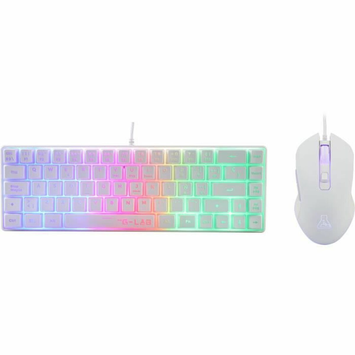 Keyboard and Mouse The G-Lab COMBO-HYDRO White-0