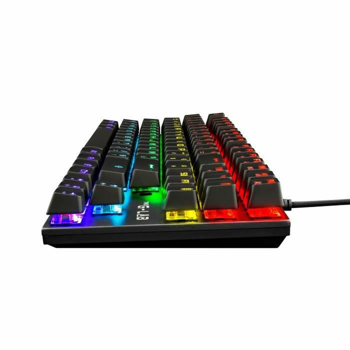 Gaming Keyboard The G-Lab Mercury AZERTY French Black-3