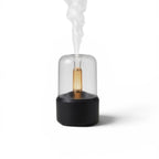 Stilfuld LED Diffuser Med Flammeillusion Og Æteriske Olier.