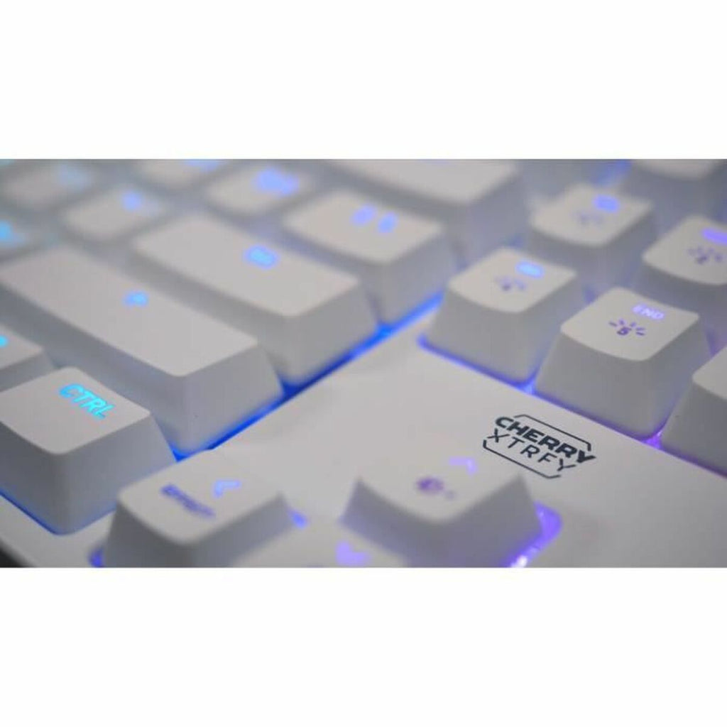 Keyboard and Mouse Cherry White AZERTY-2
