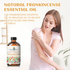 118ML/4 Fl.Oz. Essential Oils, Premium Frankincense Plant Oil for Diffuser, Massage, Skin, Hair, Candle Soap Making,