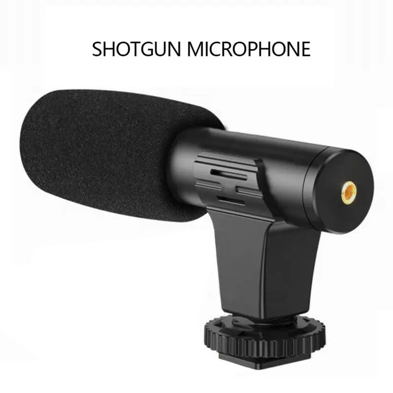 KIT01 Vlog Video Kit Tripod Stand Microphone LED Light Phone Holder Remote for Shooting Photographic Camera Photo