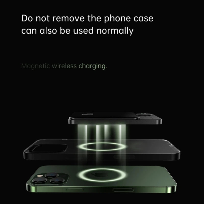 Customizable Logo Strong Magnetic 15W Wireless Q9 Mini Power Bank 5000mah Outdoors Travel for Phone Portable Powerbank 10000mAh