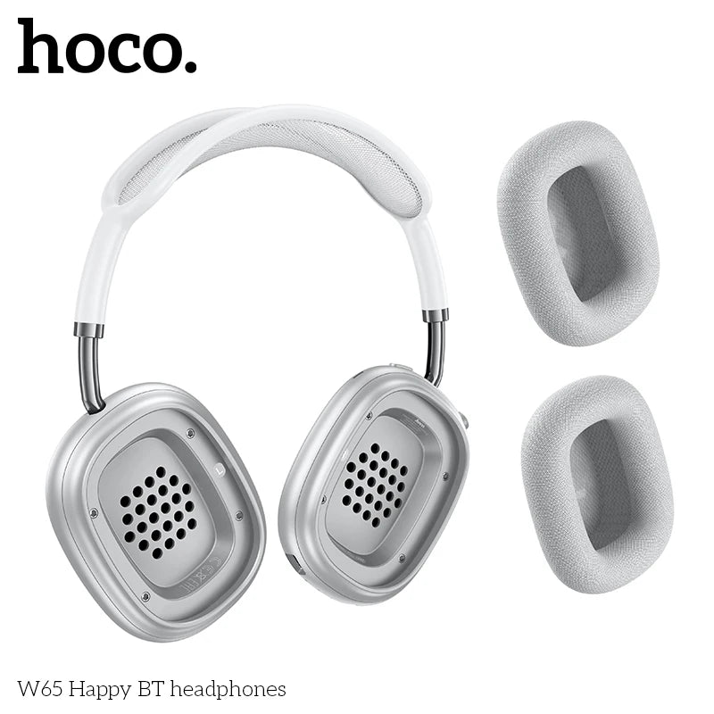 HOCO W65 New Bluetooth 5.4 Headphone Over Ear Big Earphones Hifi Audio Music Sport Gaming Headsets for Iphone Android With Mic