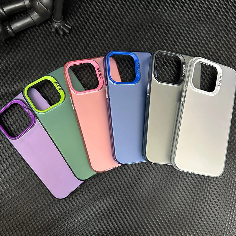 Snow Mountain Road Landscape Phone Case For iPhone 16,15,14,13,12,11,Pro,XS,Max,Plus,Mini,SE Colorful Matte Shockproof Cover