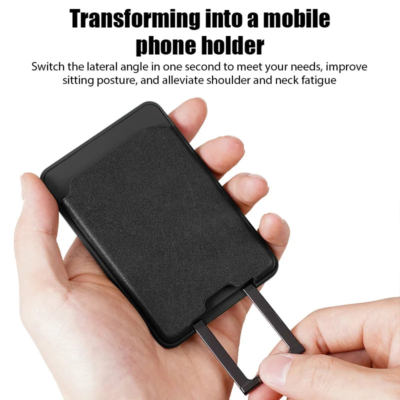 For Magsafe Magnetic Luxury Leather Card Holder Wallet Case For iPhone 15 Pro Max 14 13 Phone Bag Cover Adsorption Accessories