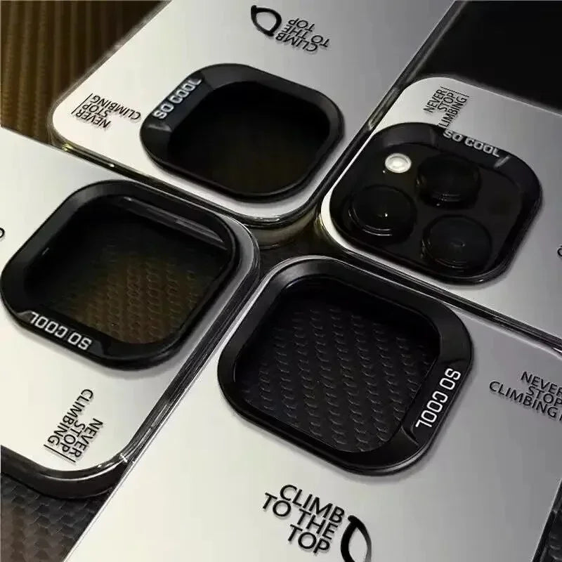 Snow Mountain Landscape Sunset Plating Matte Hard Phone Case for IPhone 16 15 14 13 12 11 Pro Funda Case Cover Bumber Shell