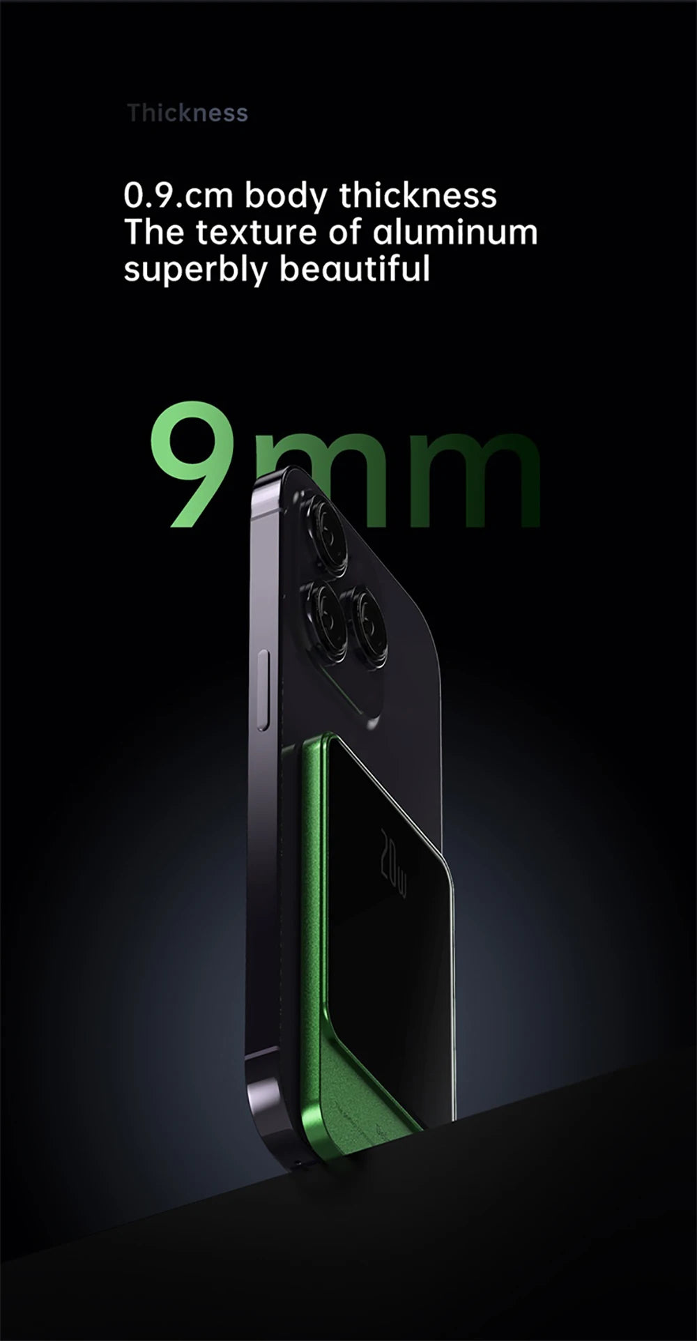 10000mAh PD20W Transparent Alloy Magnetic Powerbank For Magsafe Power Bank Wireless Fast Charger For iPhone 17 16 15 14 13 12 11