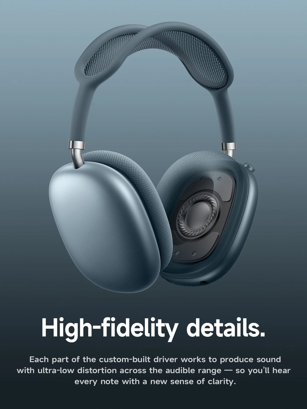 HOCO W65 New Bluetooth 5.4 Headphone Over Ear Big Earphones Hifi Audio Music Sport Gaming Headsets for Iphone Android With Mic