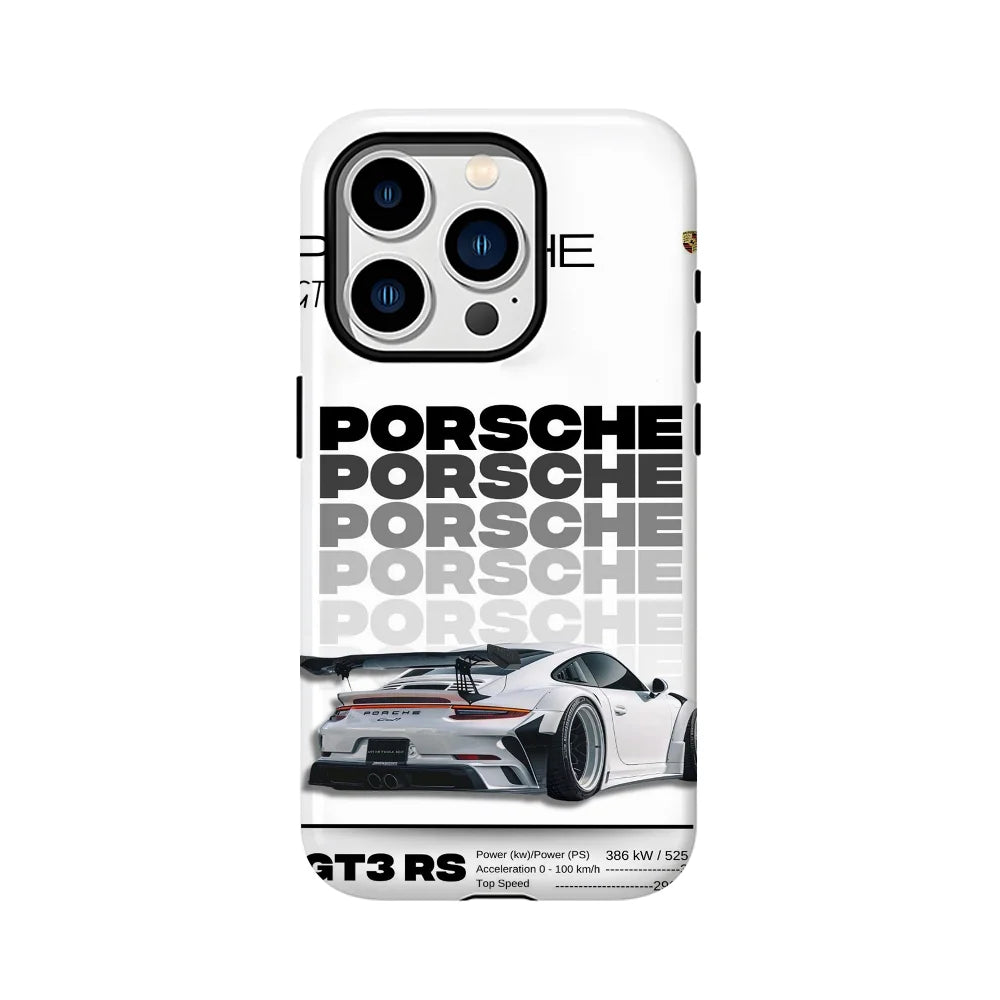 Sport car GT3 RS Phone Case Phone Case Film shell For iPhone 16 15 14 13 12 11 Pro Max Plus