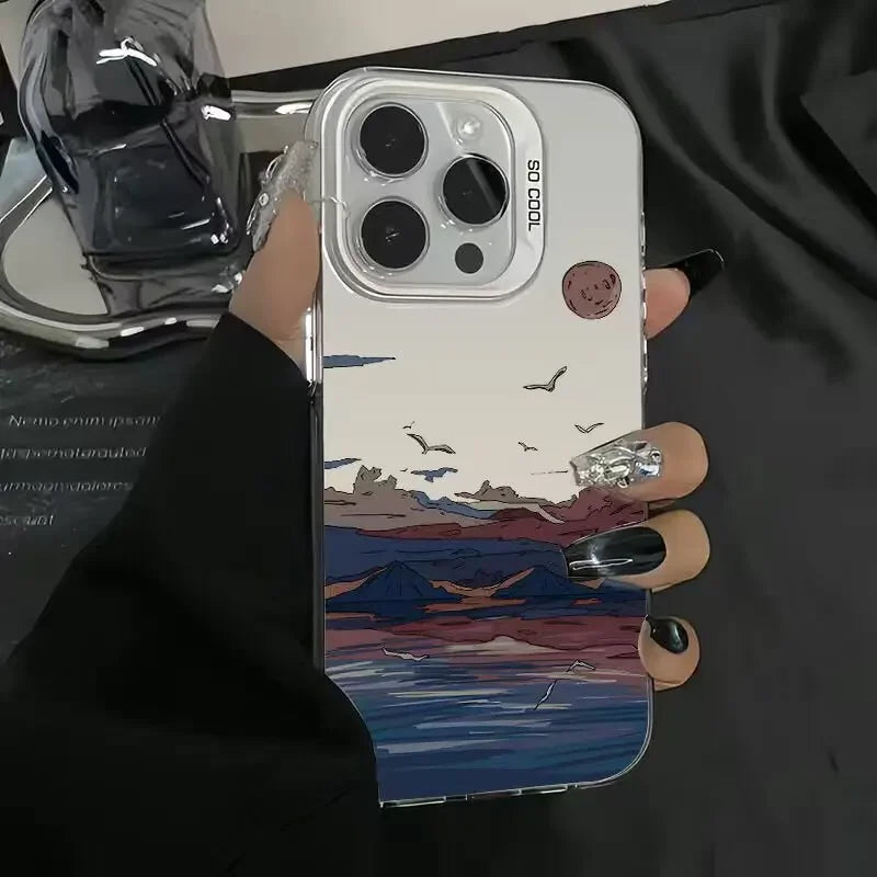 Mountain Landscape Case For Infinix Note 40 Hot 50 40i 30i 12i 30 Play ZERO 40 Smart 9 8 7 Tecno Spark 10 20 Pro 30C 20C 10C