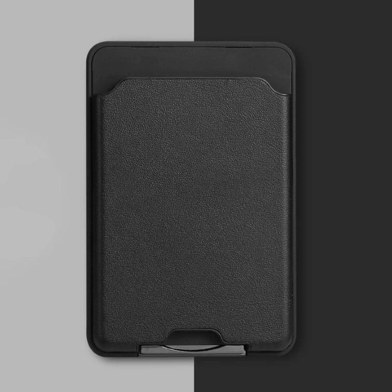 For Magsafe Magnetic Luxury Leather Card Holder Wallet Case For iPhone 15 Pro Max 14 13 Phone Bag Cover Adsorption Accessories