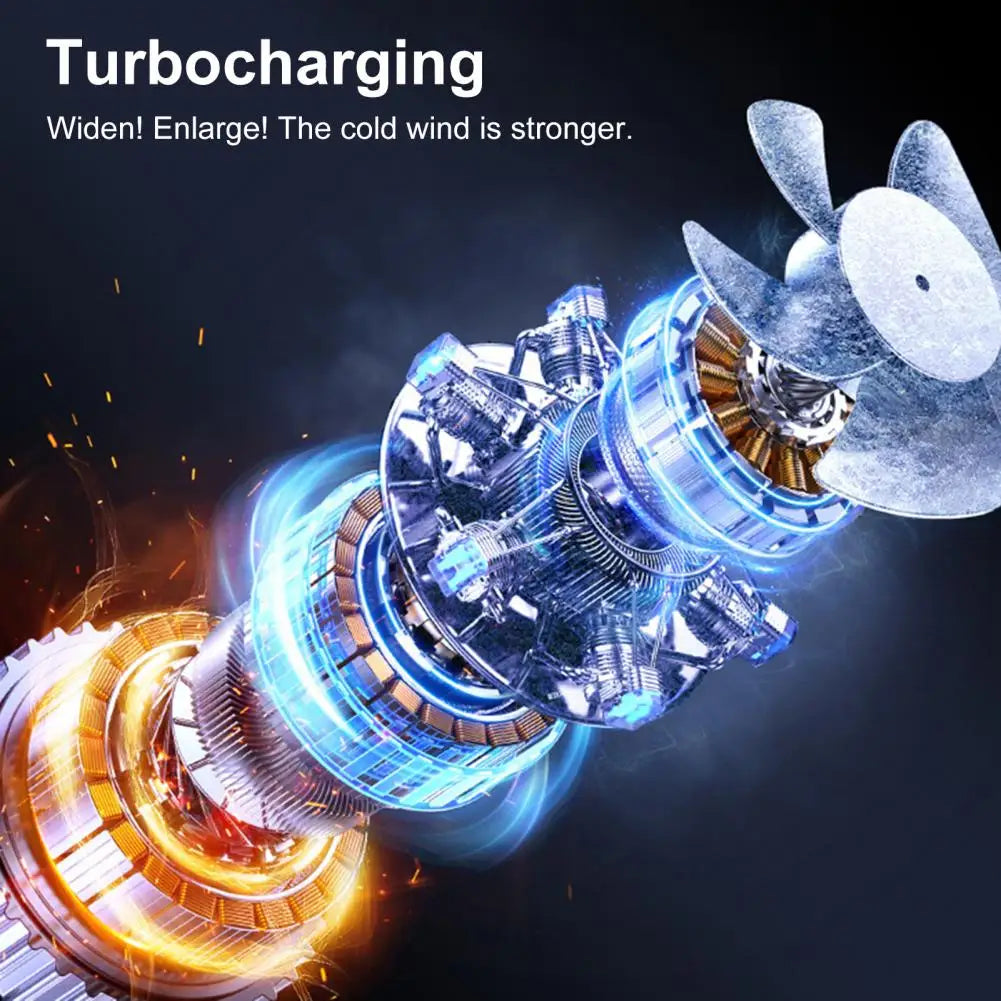 Led Display Fan Portable Usb Rechargeable Mini Desk Fan with Led Digital Display 100 Speed Adjustable Quiet Fan for Home Office