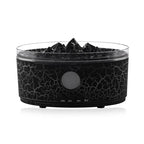 Volcano Humidifier, 300ML Essential Oil Diffuser with Jellyfish Mist and 3 Color Lights, Remote Controlled
