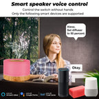 Wifi Smart 500ML Electric Aroma Diffuser Essential Oil Diffuser Air Humidifier Ultrasonic Remote Control Mist Maker Home
